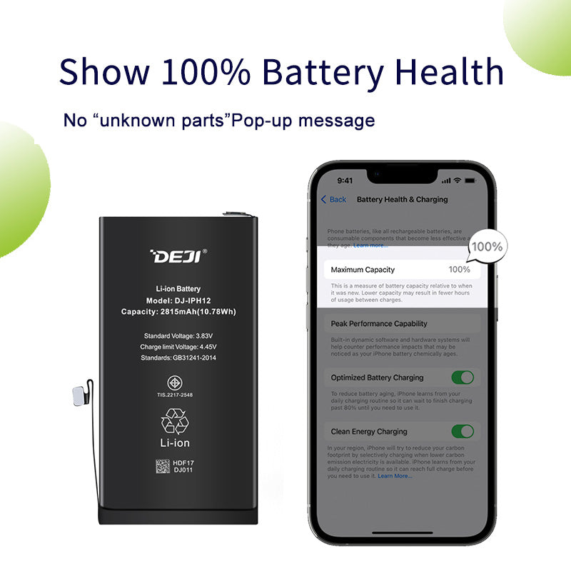 Bateria iphone 12/ 12 pro Ck technology DEJI