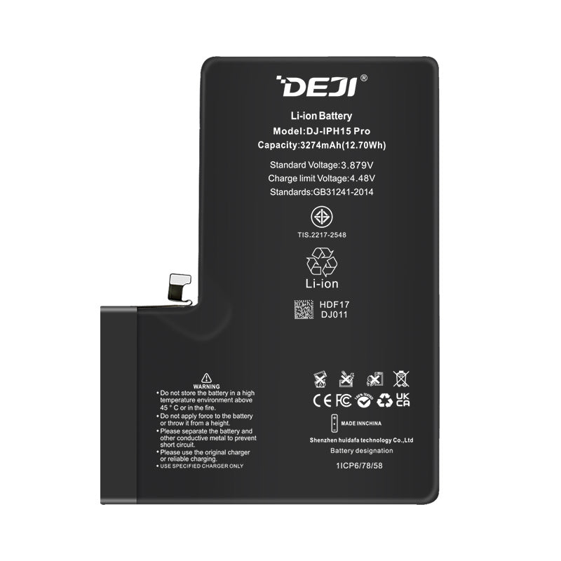 Bateria iphone 15 pro 3274 mah deji
