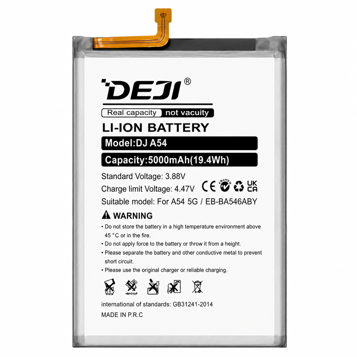 Bateria samsung A35 / A34 / A54 5G EB-BA546ABY DEJI