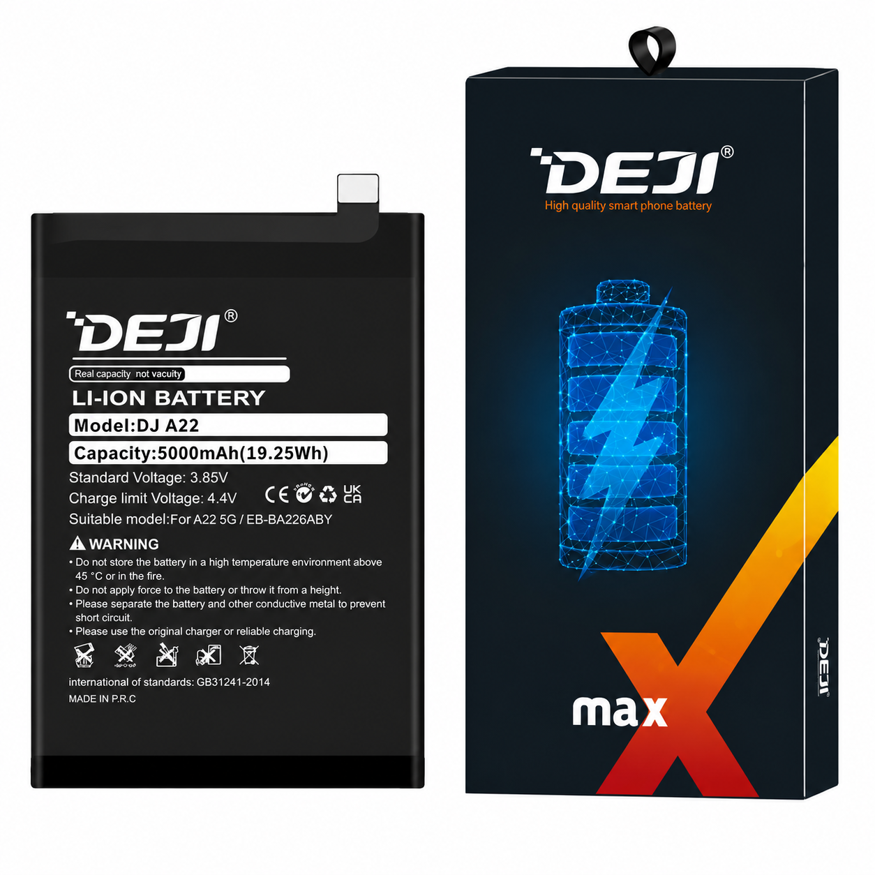 Bateria samsung A31 / A32 4G / A22 4G DEJI EB-BA315ABY 5000 mAh
