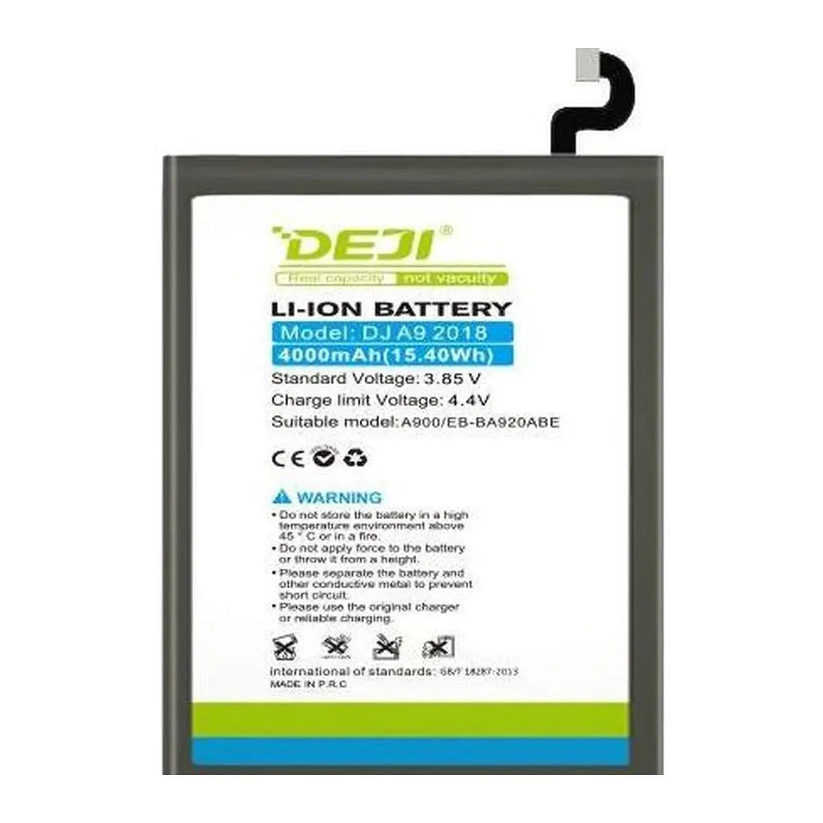 Bateria samsung A9 2018 DEJI 3800 mAh