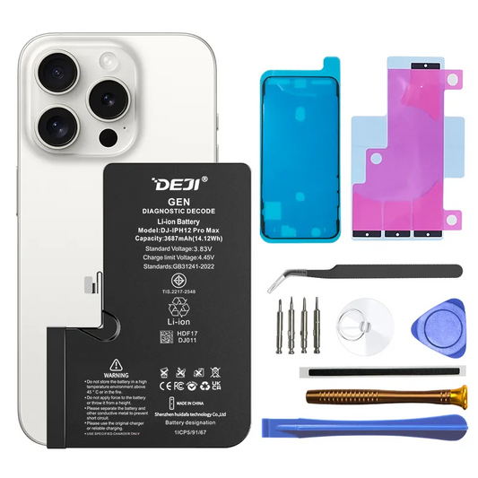 Bateria iphone 12 pro max Genuine IC 3687 mAh DEJI
