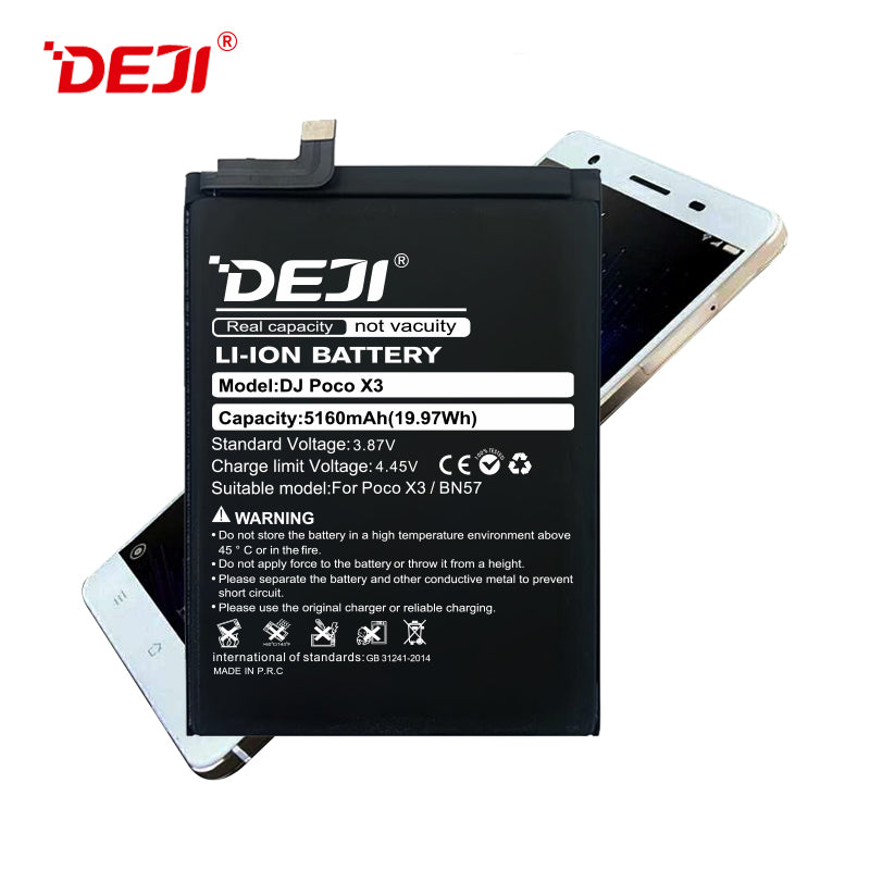 Bateria xiaomi Poco X3 / X3 Pro BN57 5160 mAh DEJI