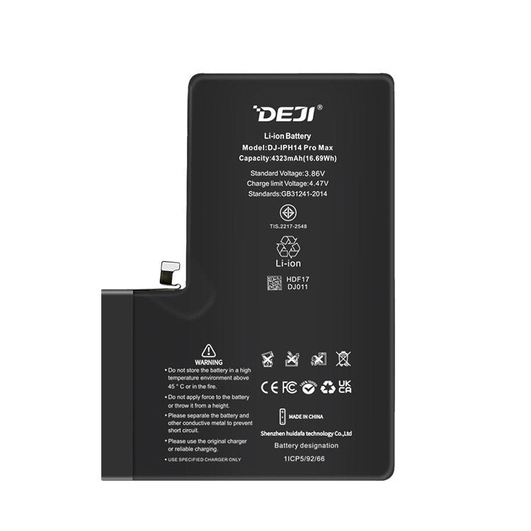 Bateria iphone 14 pro max deji 4323 mah
