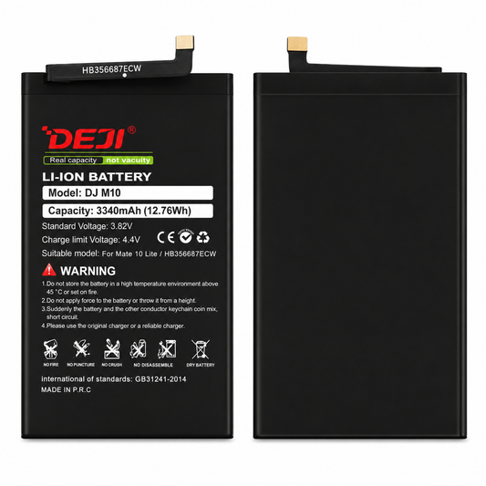 Bateria huawei mate10 lite/p30lite/honor7x/nova2plus/ HB356687ECW 3330 mAh DEJI
