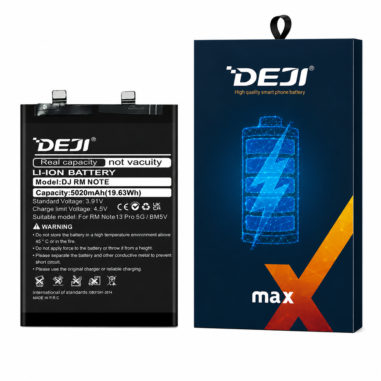 Bateria Xiaomi Redmi Note 13 Pro 5G / Poco X6 BM5V 5020 mAh DEJI