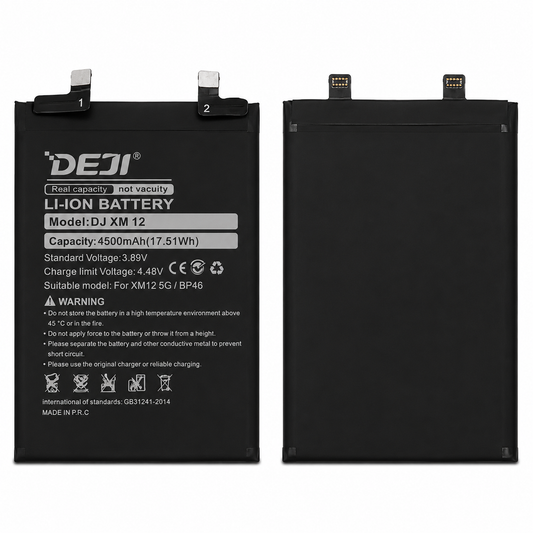 Bateria xiaomi Mi 12 / 12X BP46 4500 mAh DEJI