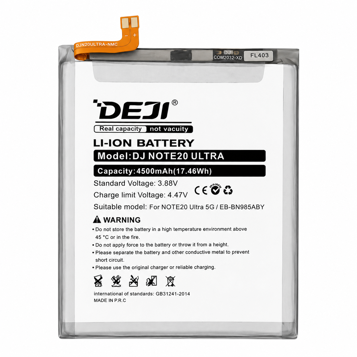 Bateria samsung Note 20 Ultra 5G EB-BN985ABY deji 4500 mAh