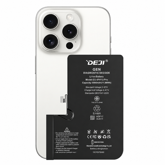 Batería DEJI para iPhone 13 Pro - 3095 mAh - IC Genuine