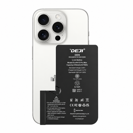 Batería DEJI para iPhone 13 Pro Max - 4352 mAh - IC Genuine