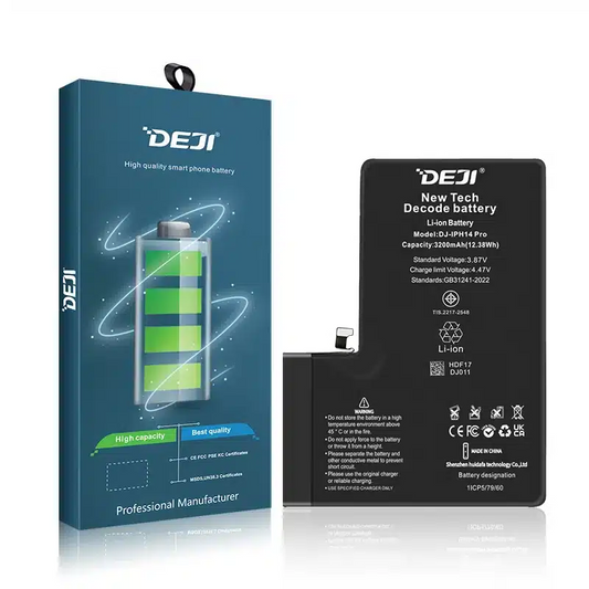 Bateria iphone 14 pro 3200 mAh DECODE DEJI